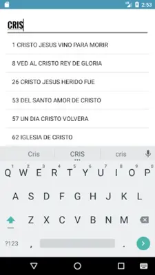 Himnario Asambleas Cristianas android App screenshot 1